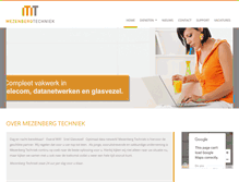 Tablet Screenshot of mezenbergtechniek.nl